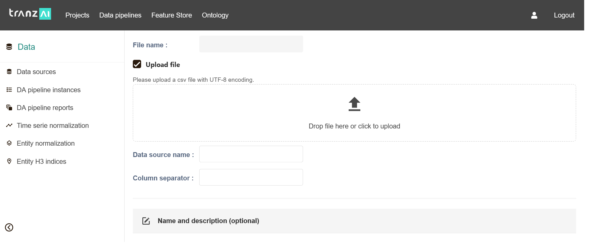 data source instance inference