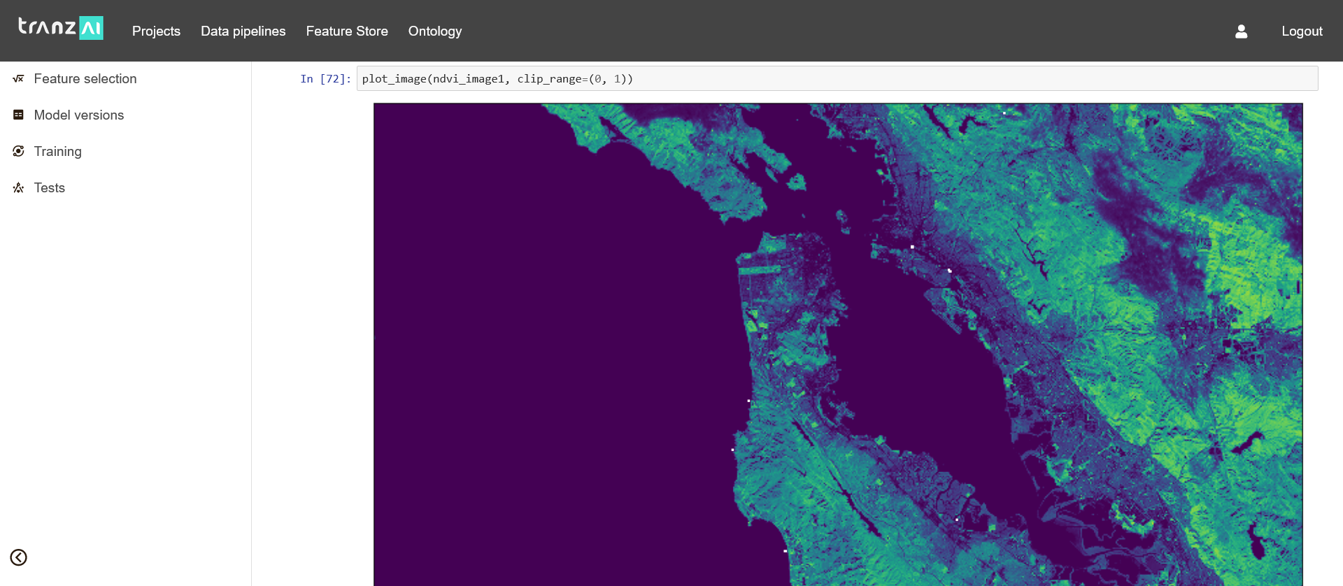 Satellite images analysis