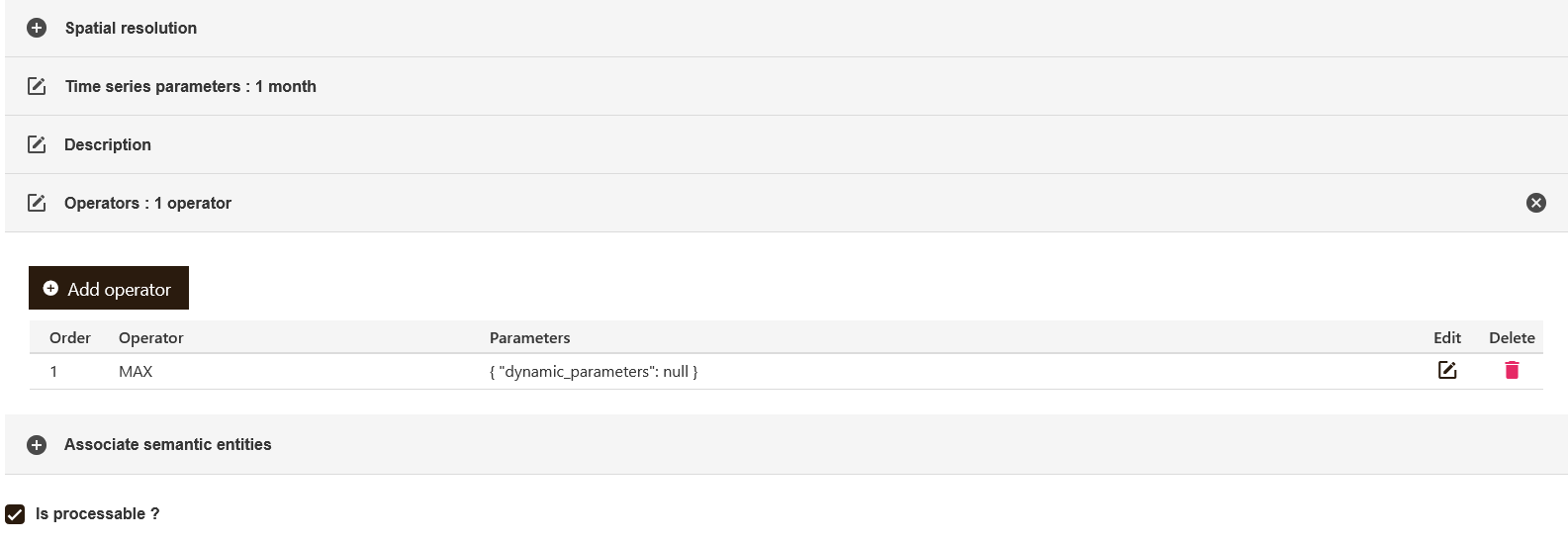 feature instance structure